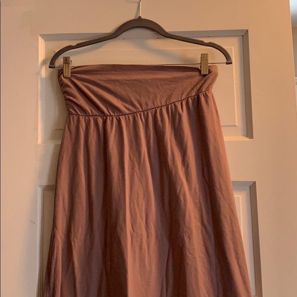 Mauve Maxi Skirt